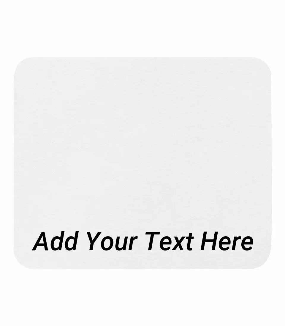 Print Text Only on Your Mouse Pad