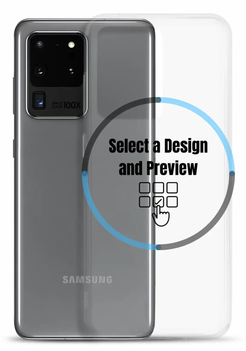 Select a Design - Samsung Clear Case