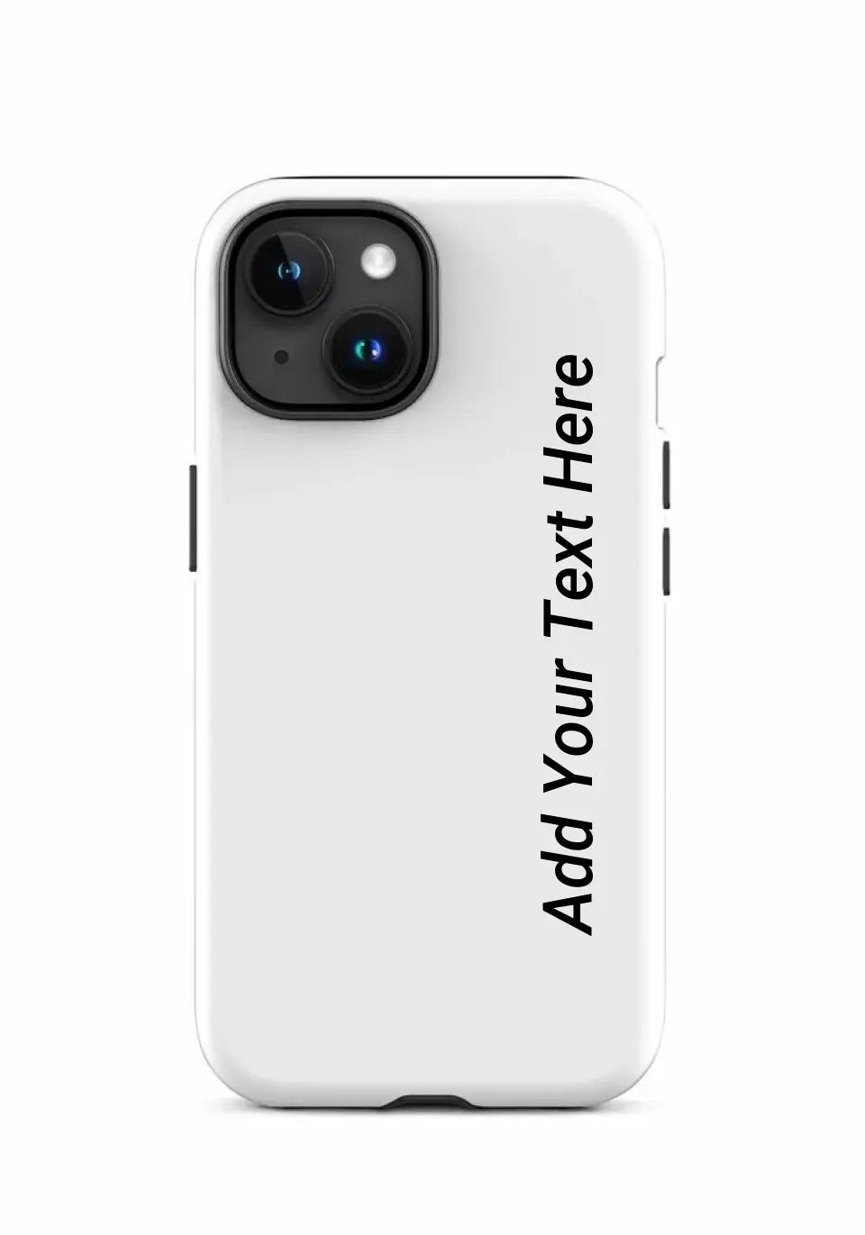 Print Text Only on Your iPhone Tough Case