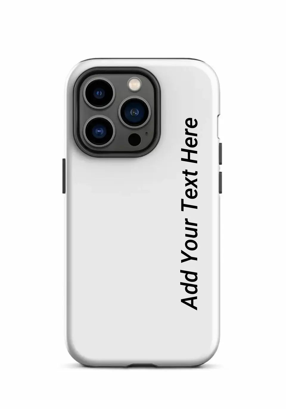 Print Text Only on Your iPhone Tough Case