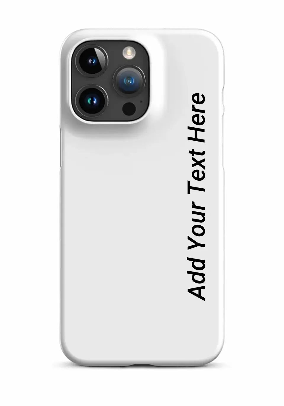 Print Text Only on Your iPhone Snap Case