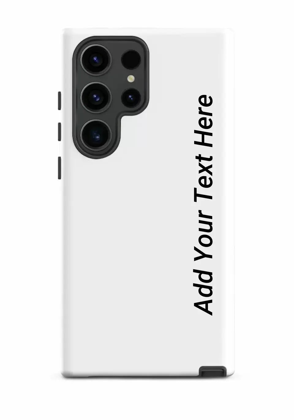 Print Text Only on Your Samsung Tough Case