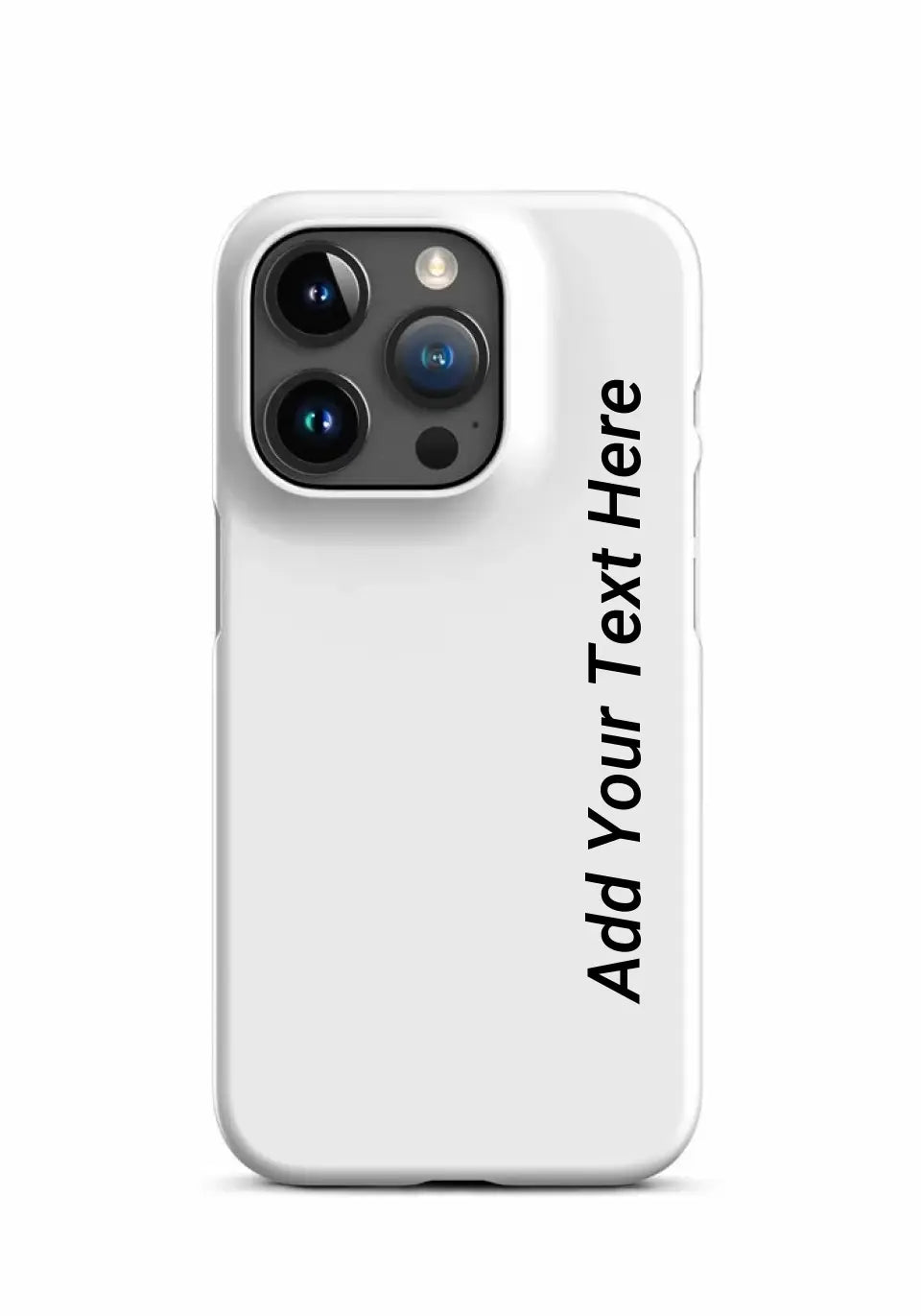 Print Text Only on Your iPhone Snap Case