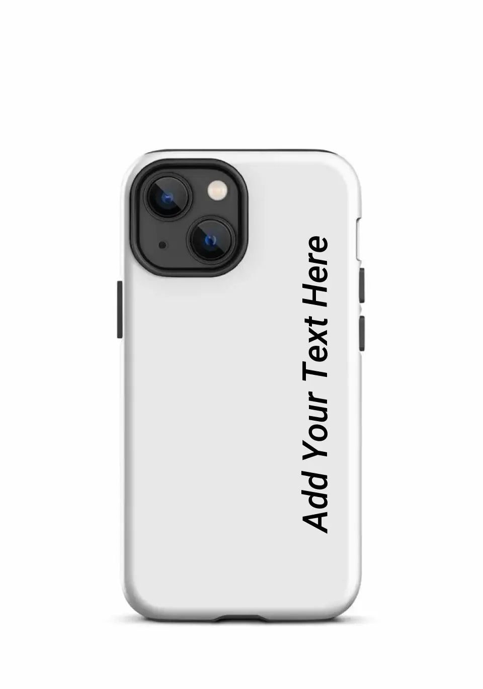 Print Text Only on Your iPhone Tough Case