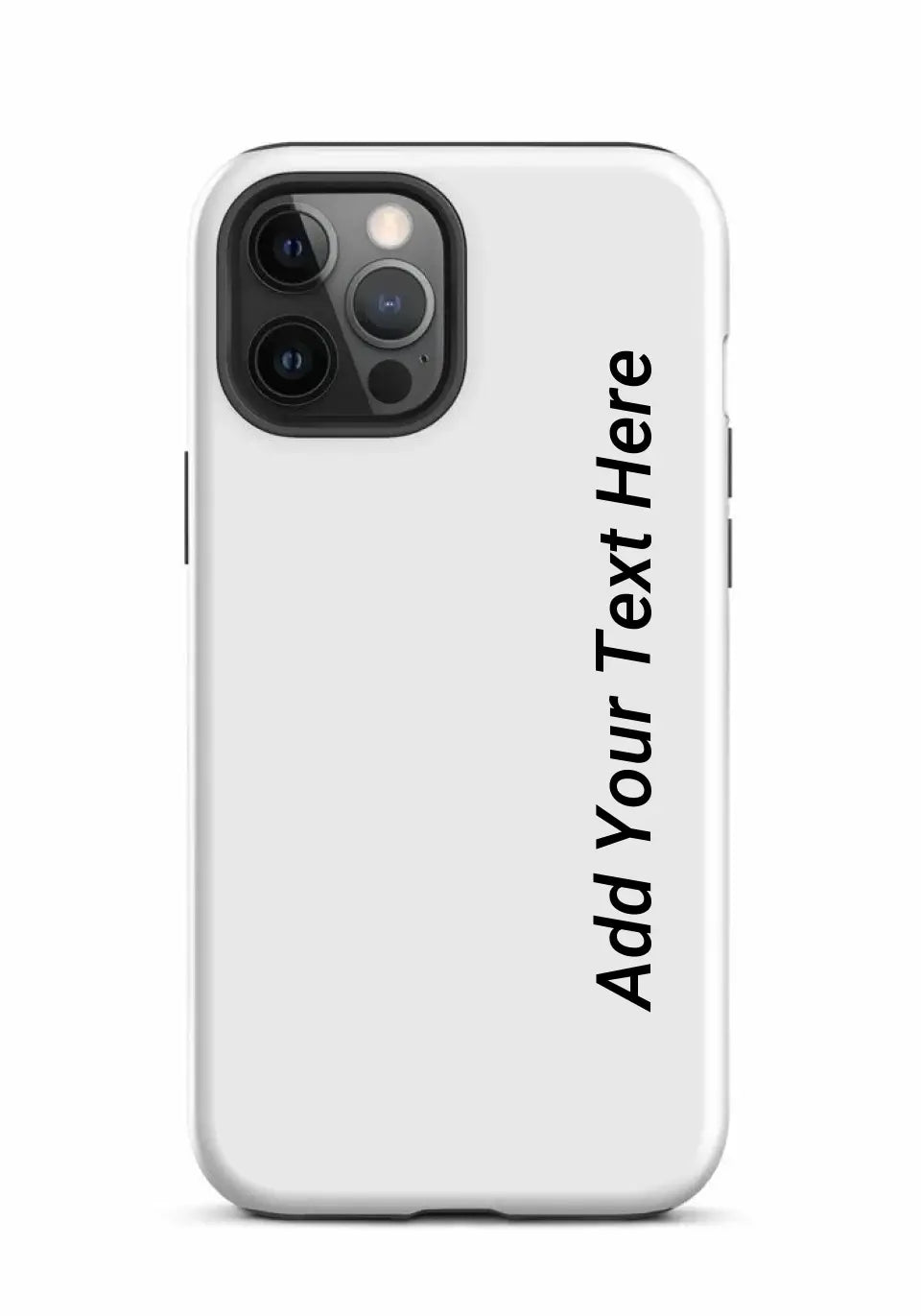 Print Text Only on Your iPhone Tough Case