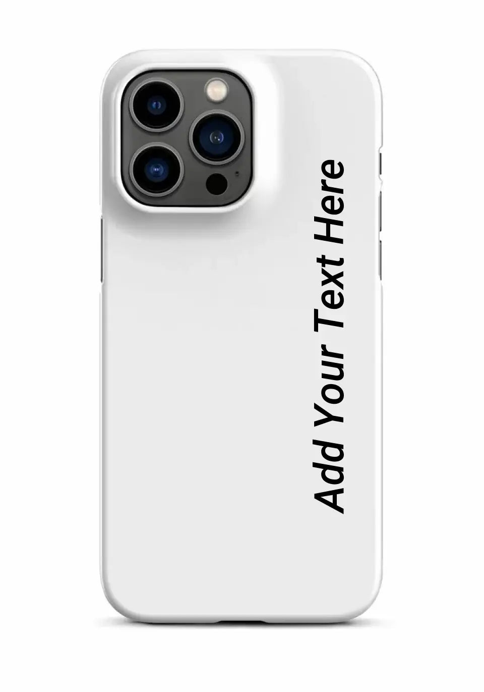 Print Text Only on Your iPhone Snap Case