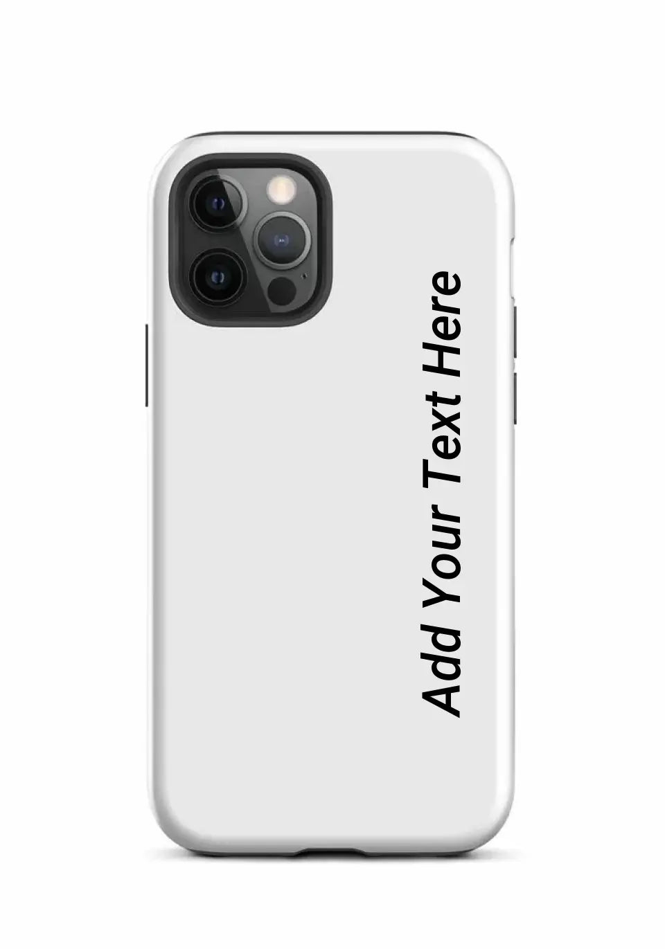 Print Text Only on Your iPhone Tough Case