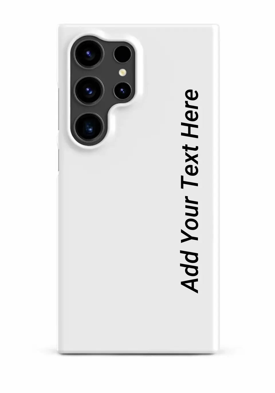 Print Text Only on Your Samsung Snap Case