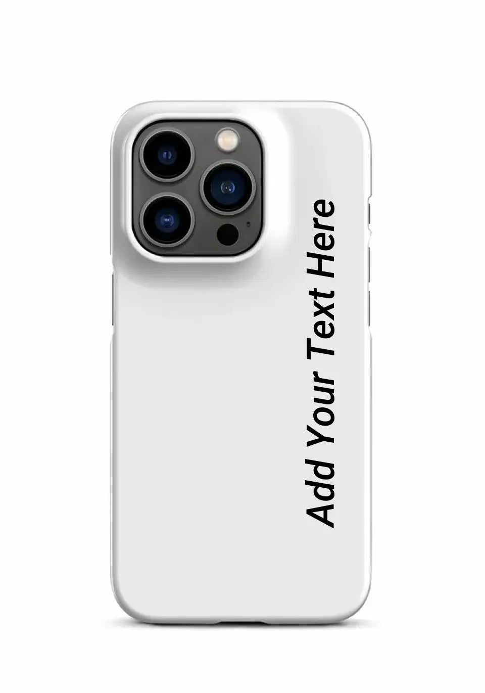 Print Text Only on Your iPhone Snap Case