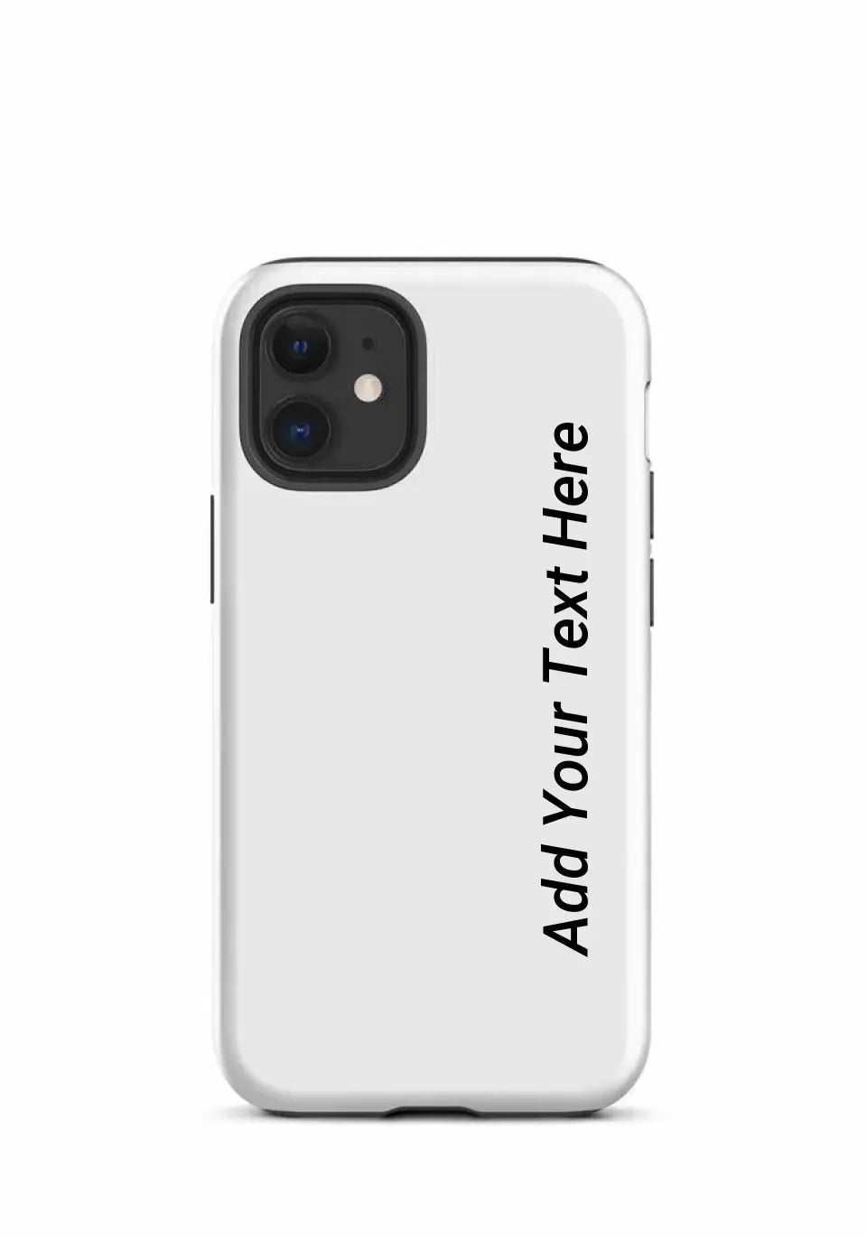 Print Text Only on Your iPhone Tough Case