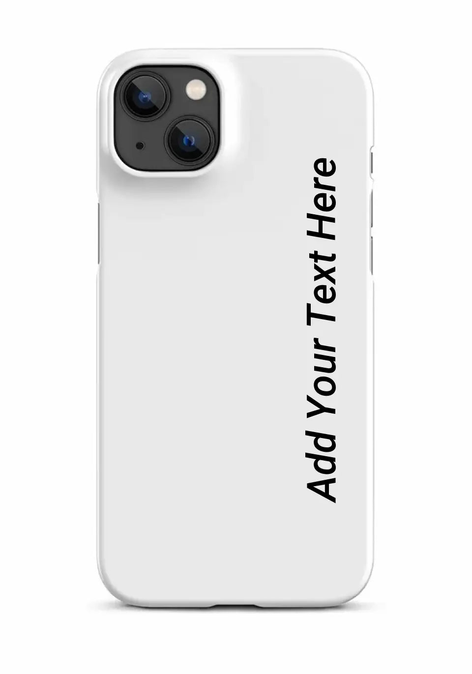 Print Text Only on Your iPhone Snap Case