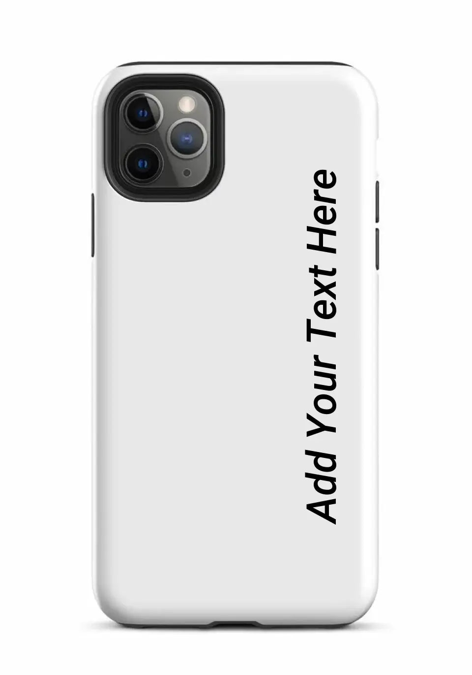 Print Text Only on Your iPhone Tough Case