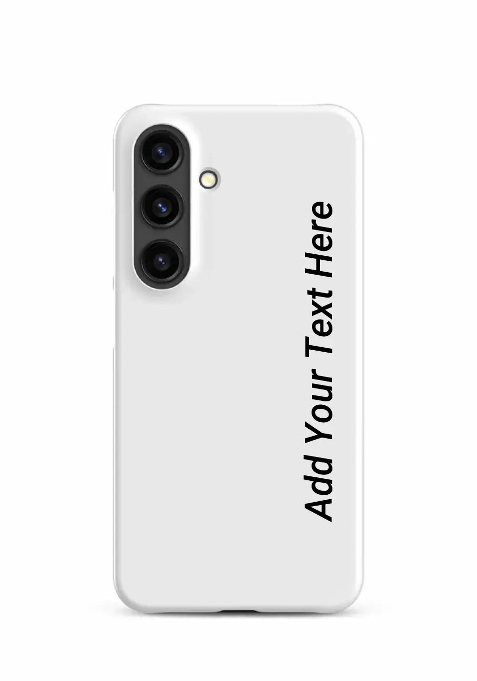 Print Text Only on Your Samsung Snap Case