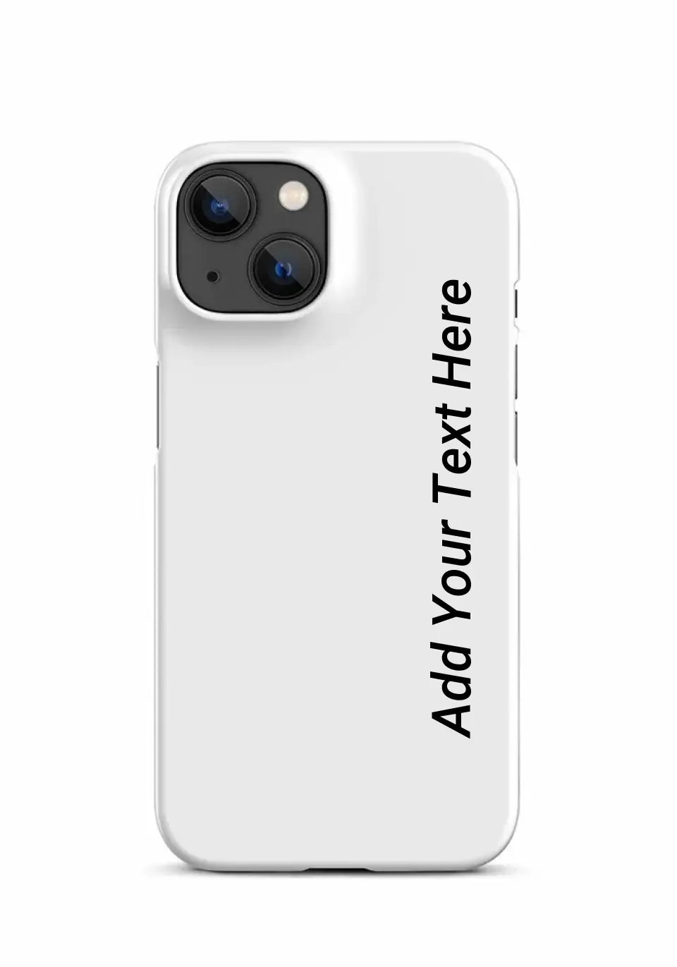 Print Text Only on Your iPhone Snap Case