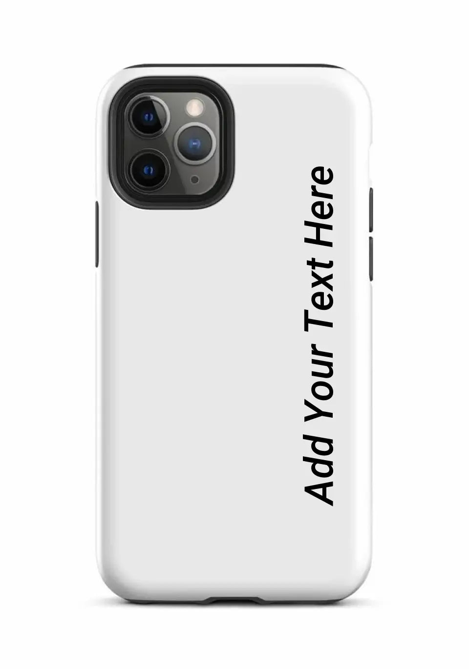 Print Text Only on Your iPhone Tough Case