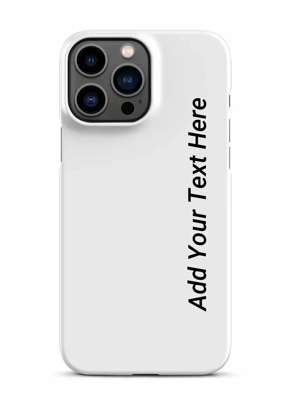 Print Text Only on Your iPhone Snap Case