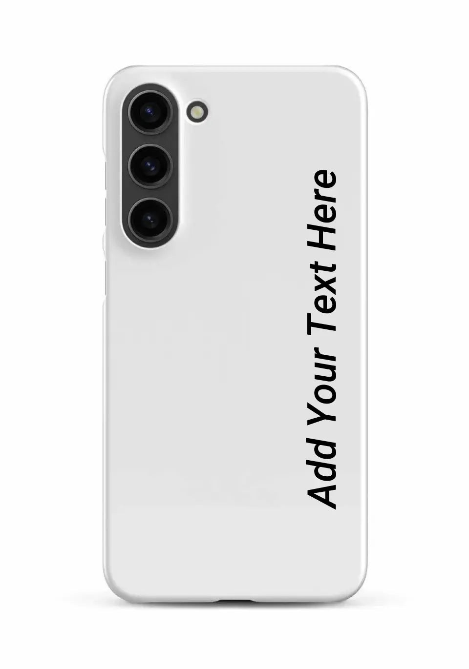 Print Text Only on Your Samsung Snap Case