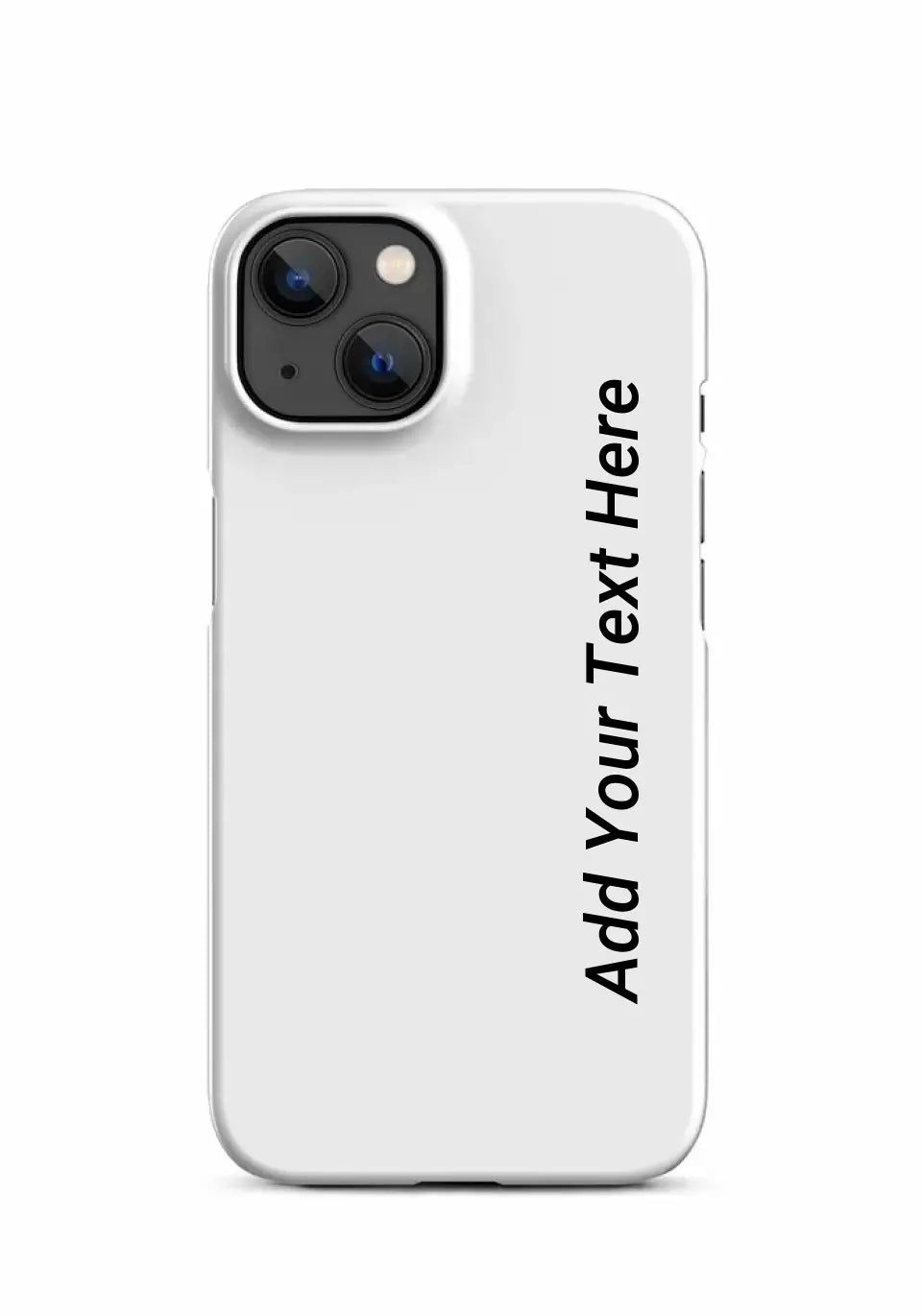 Print Text Only on Your iPhone Snap Case