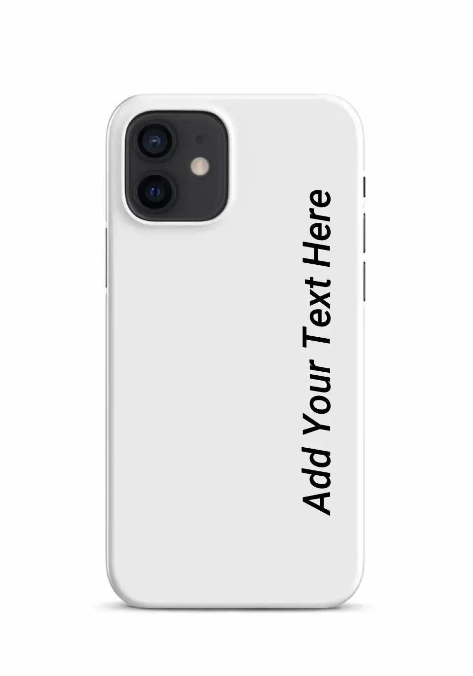 Print Text Only on Your iPhone Snap Case