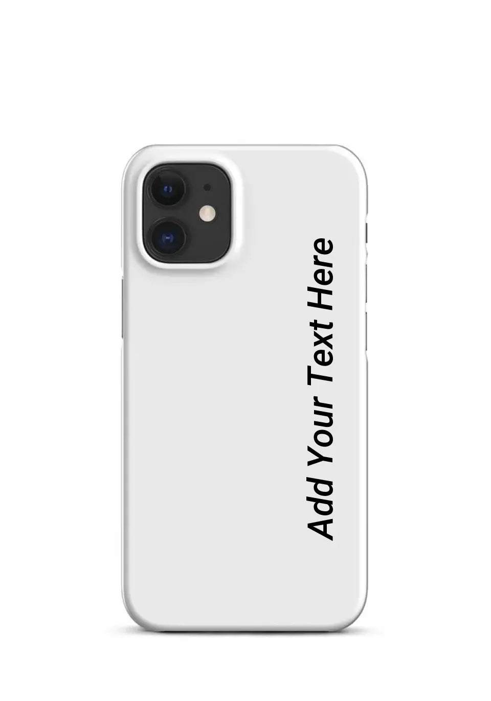 Print Text Only on Your iPhone Snap Case