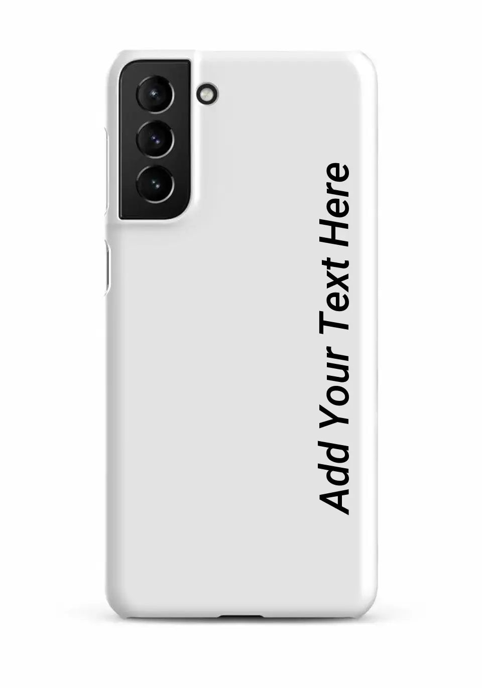 Print Text Only on Your Samsung Snap Case