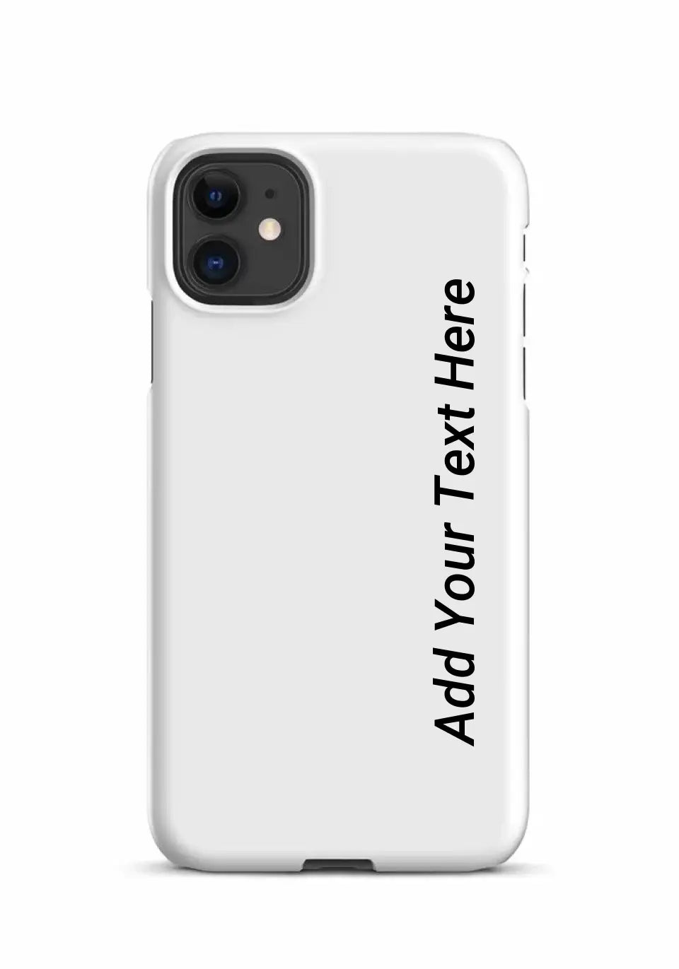 Print Text Only on Your iPhone Snap Case