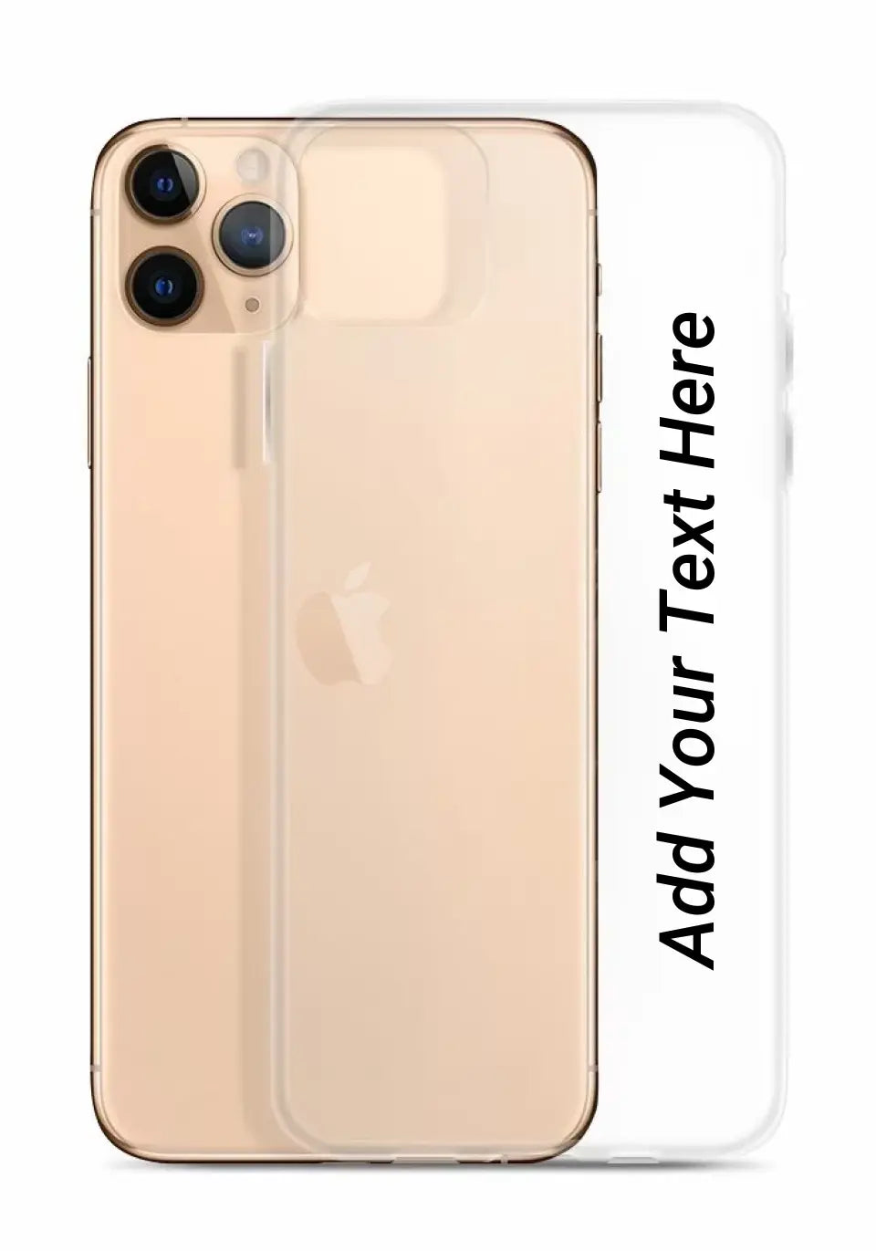 Print Text Only on Your iPhone Clear Case