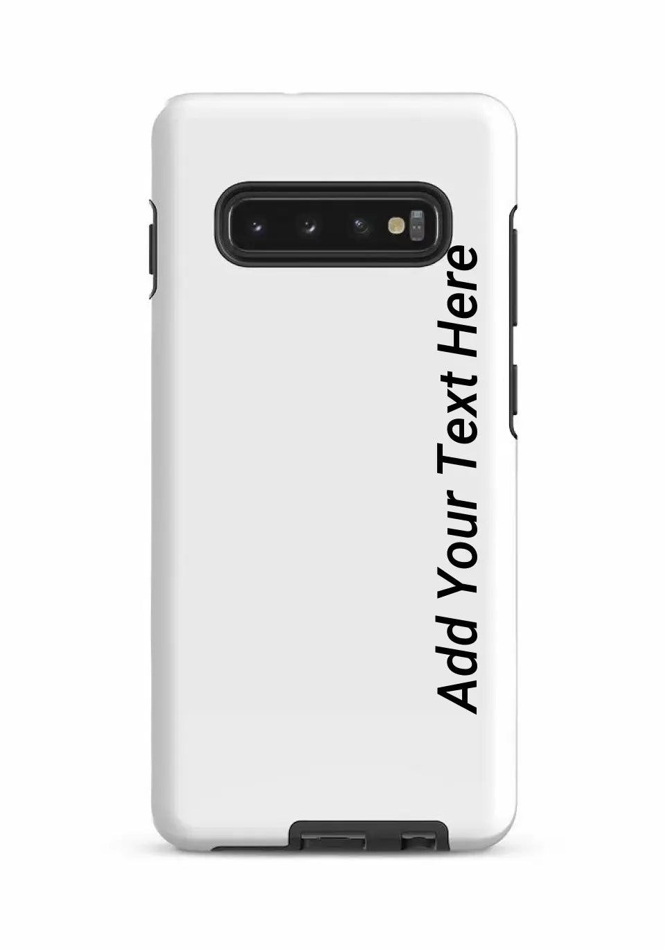 Print Text Only on Your Samsung Tough Case