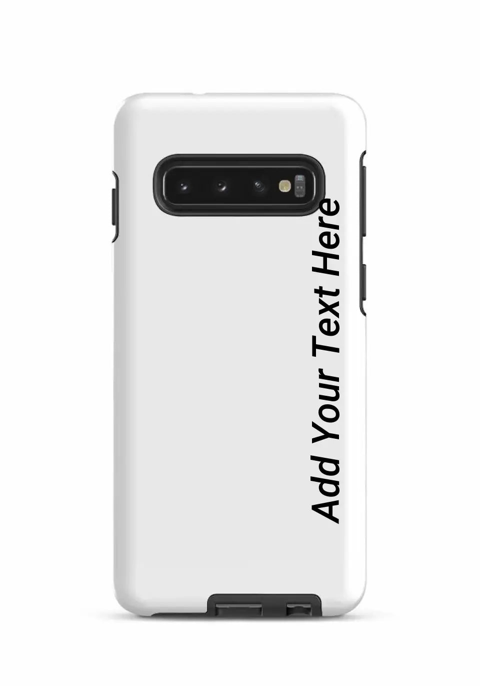 Print Text Only on Your Samsung Tough Case