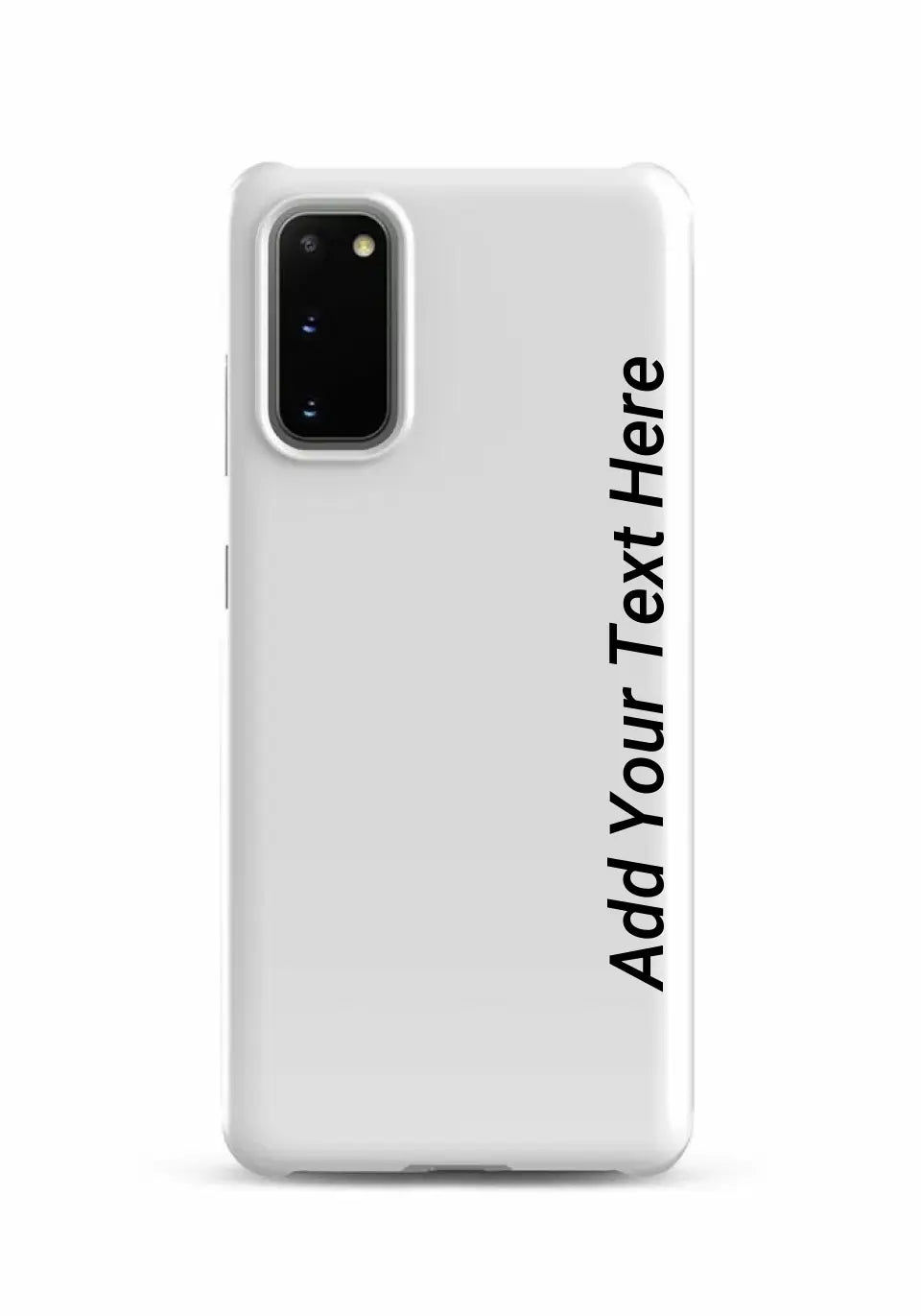 Print Text Only on Your Samsung Snap Case