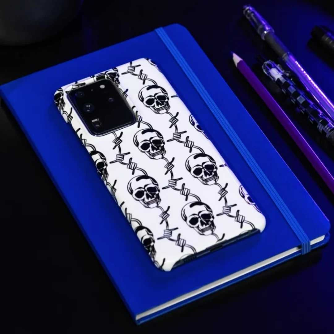 Samsung Snap Case From Casemox on a Book